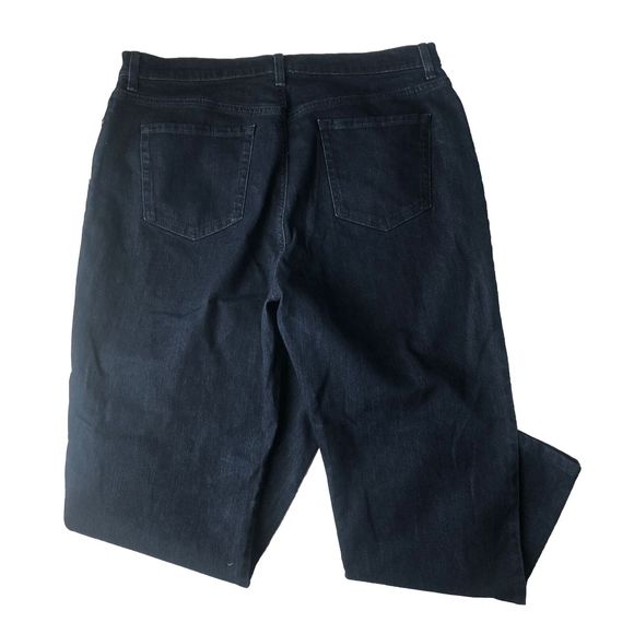 Gloria Vanderbilt Women's Amanda Jeans Blue Size 16 Short - Picture 2 of 16